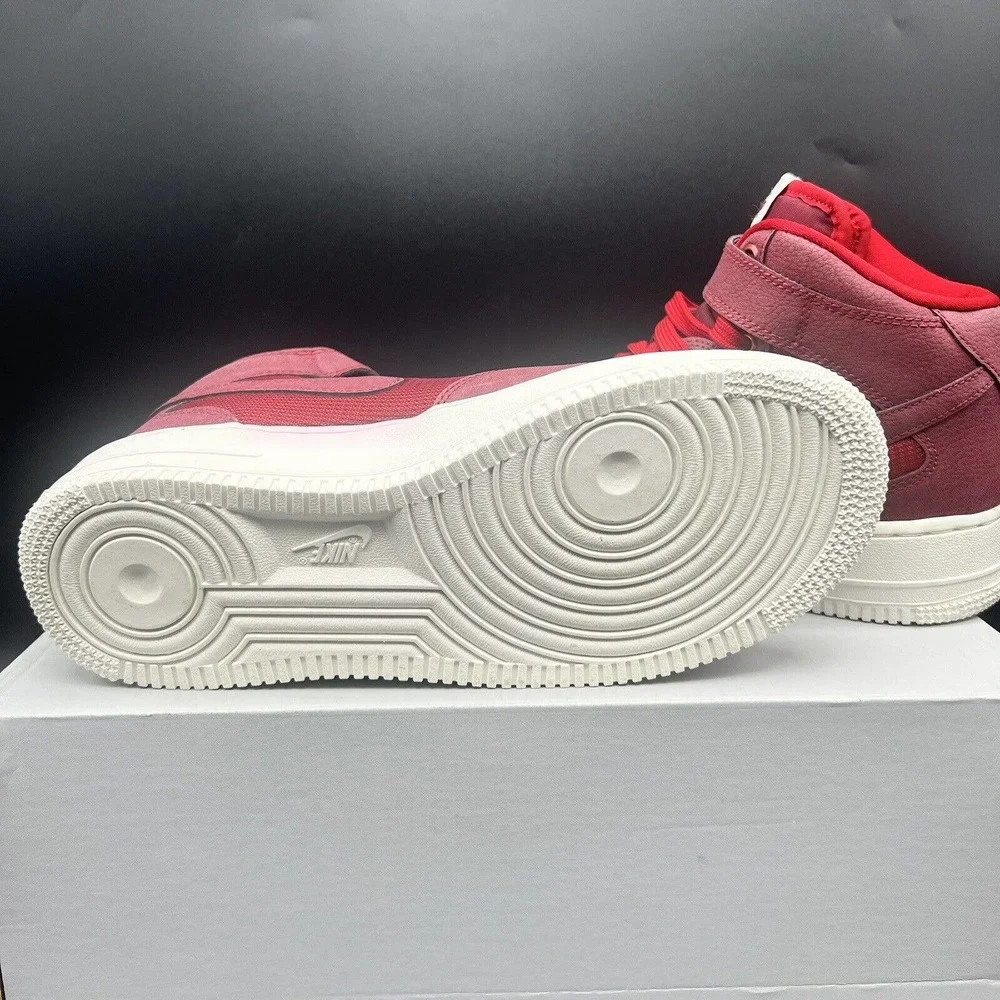 Nike Air Force 1 Level 8 Mid LV8 Sneakers 820342-600 Youth Shoe Sizes 5.5Y - 6Y - Picture 5 of 8